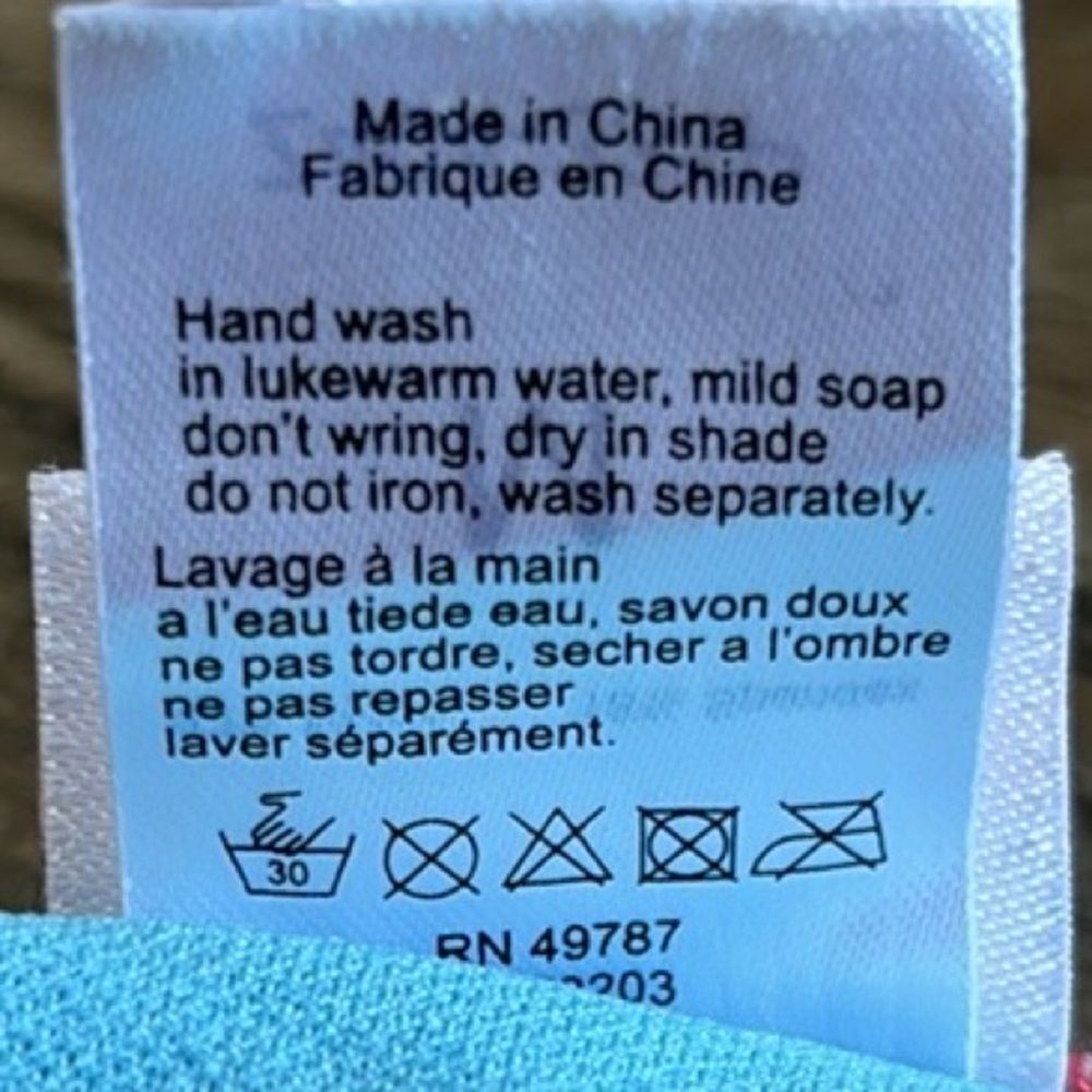 Profile Blush Multicolor Multi Pattern Bikini Set… - image 7